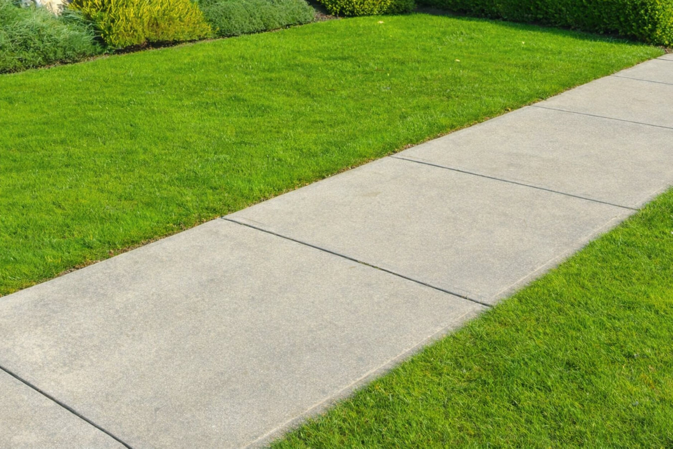 Concrete sidewalk building in Fitchburg, MA