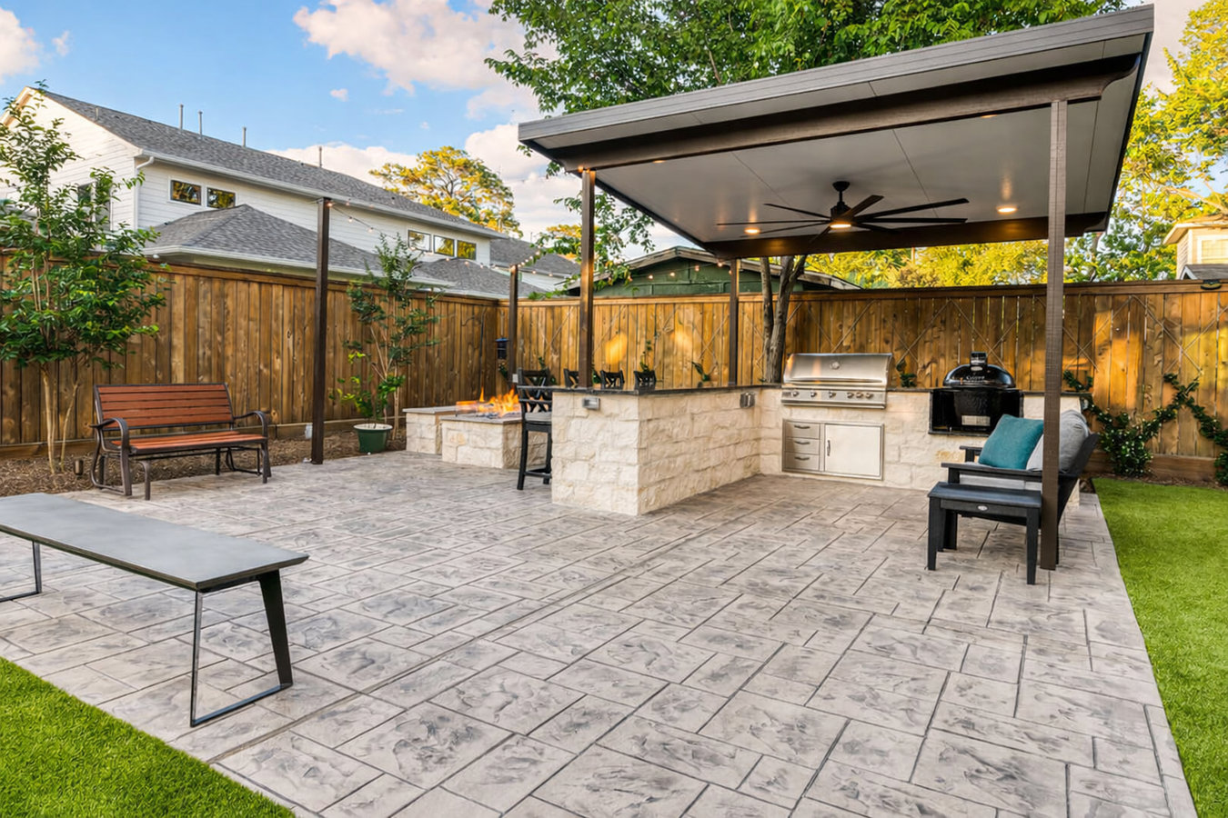 Concrete Contractor working on a concrete project in Fitchburg, MA